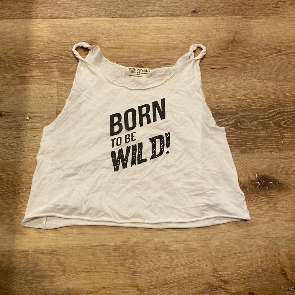 Crop tank top